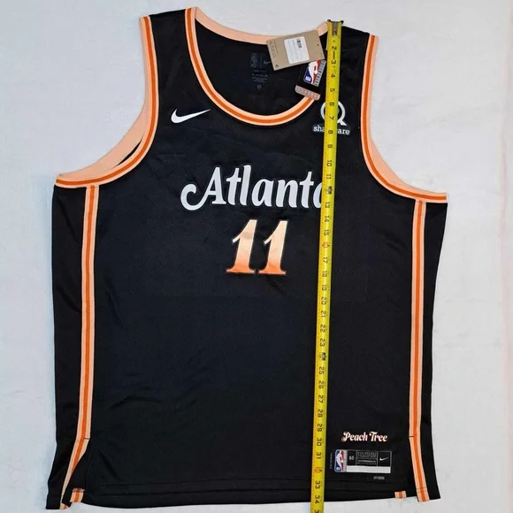 Nike Atlanta Hawks Authentic City Edition Swingman Jersey - Men's size 3XL (60) Jerseys